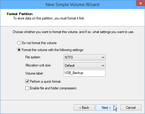 05-Unable to Format USB