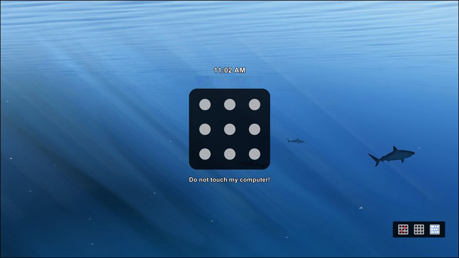 پی سی پر پیٹرن لاک